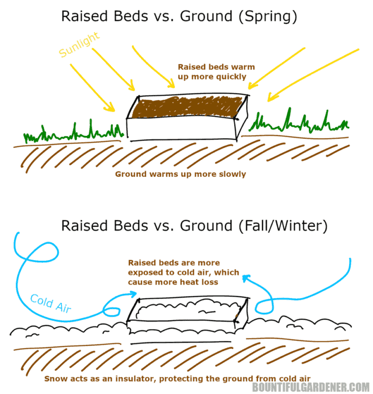 Are Raised Beds Warmer than the Ground? Bountiful Gardener